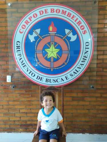 Visita ao Corpo de Bombeiro