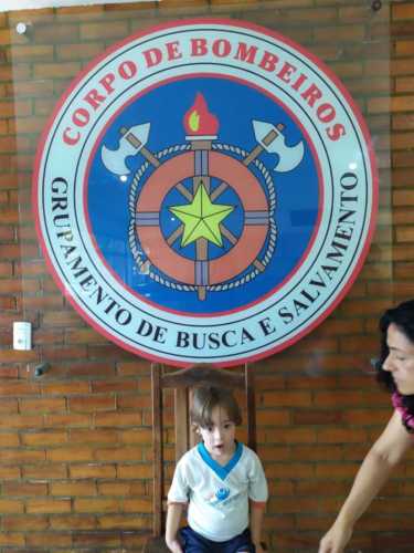 Visita ao Corpo de Bombeiro