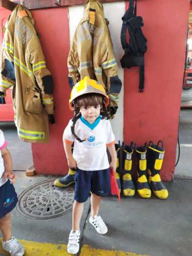 Visita ao Corpo de Bombeiro