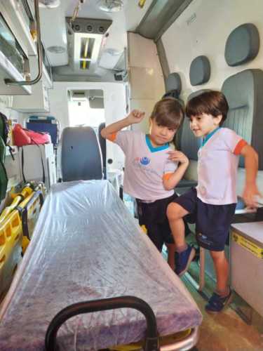 Visita ao Corpo de Bombeiro