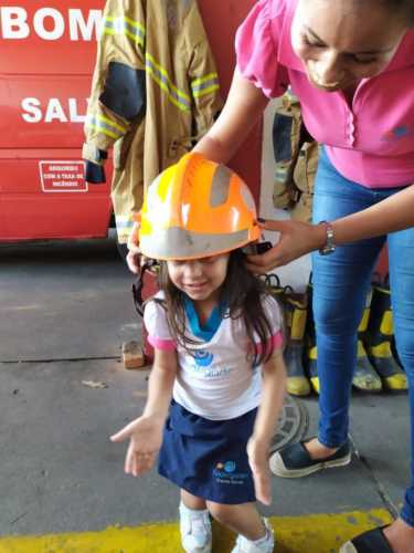 Visita ao Corpo de Bombeiro
