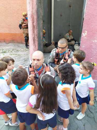 Visita ao Corpo de Bombeiro