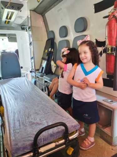 Visita ao Corpo de Bombeiro