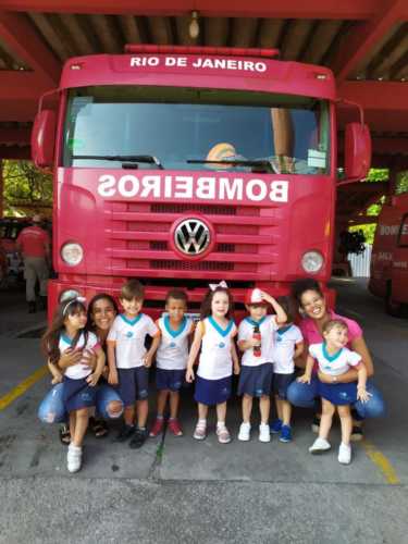 Visita ao Corpo de Bombeiro
