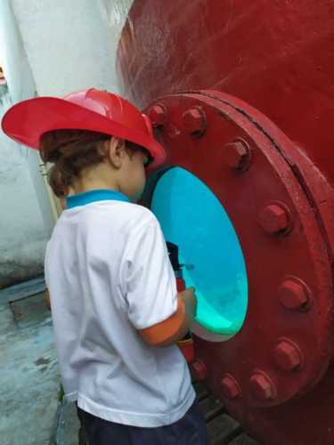 Visita ao Corpo de Bombeiro