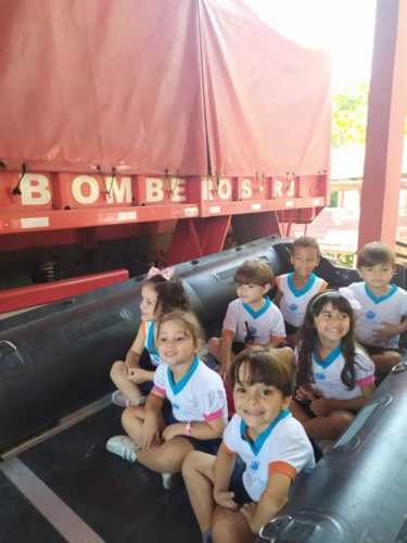 Visita ao Corpo de Bombeiro