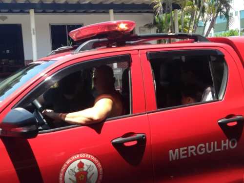 Visita ao Corpo de Bombeiro