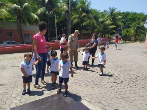 Visita ao Corpo de Bombeiro