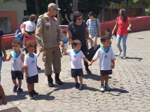 Visita ao Corpo de Bombeiro