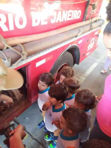 Visita ao Corpo de Bombeiro
