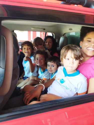Visita ao Corpo de Bombeiro