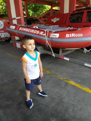 Visita ao Corpo de Bombeiro
