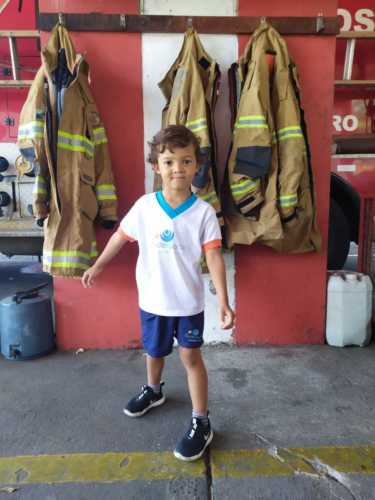 Visita ao Corpo de Bombeiro