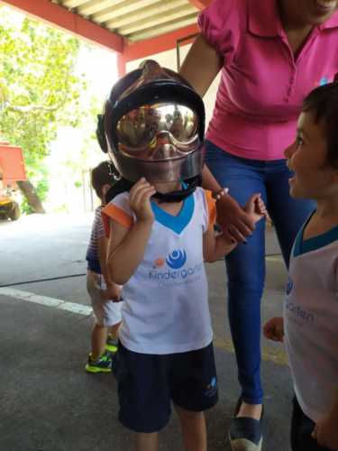 Visita ao Corpo de Bombeiro