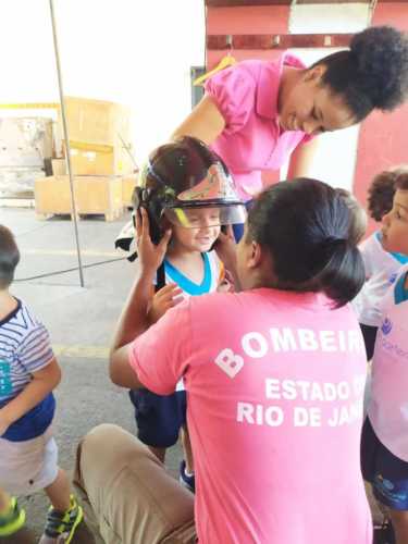 Visita ao Corpo de Bombeiro