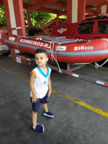 Visita ao Corpo de Bombeiro
