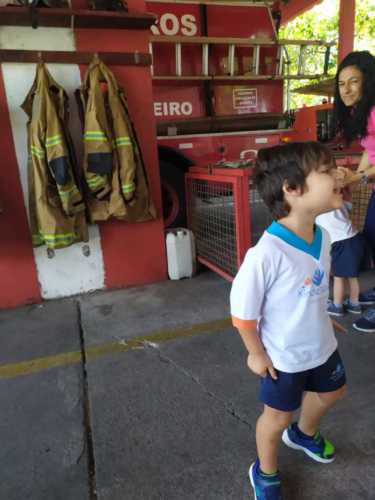 Visita ao Corpo de Bombeiro