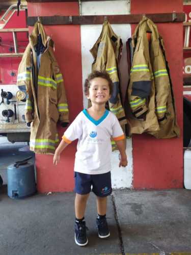 Visita ao Corpo de Bombeiro