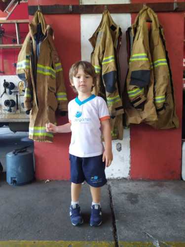 Visita ao Corpo de Bombeiro