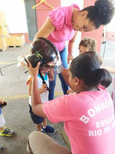 Visita ao Corpo de Bombeiro