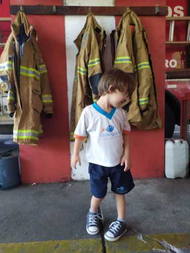 Visita ao Corpo de Bombeiro