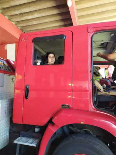 Visita ao Corpo de Bombeiro