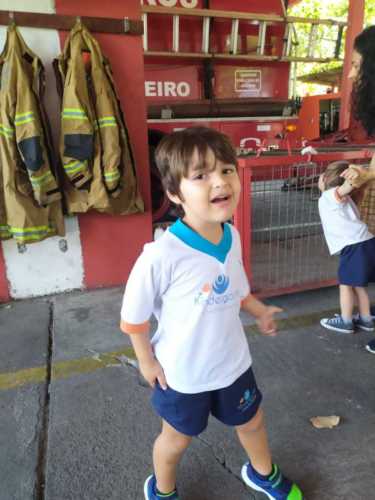 Visita ao Corpo de Bombeiro