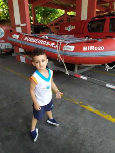 Visita ao Corpo de Bombeiro