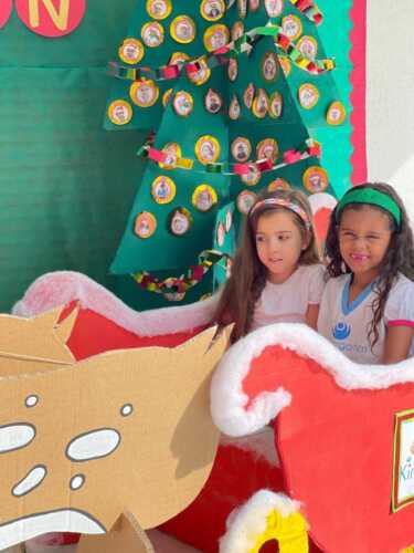 Visita do Papai Noel e Amigo Oculto