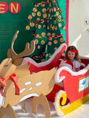Visita do Papai Noel e Amigo Oculto
