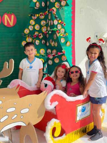 Visita do Papai Noel e Amigo Oculto