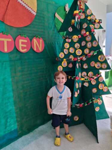 Visita do Papai Noel e Amigo Oculto