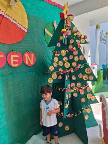 Visita do Papai Noel e Amigo Oculto