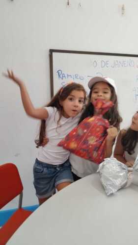 Visita do Papai Noel e Amigo Oculto