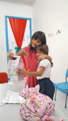 Visita do Papai Noel e Amigo Oculto