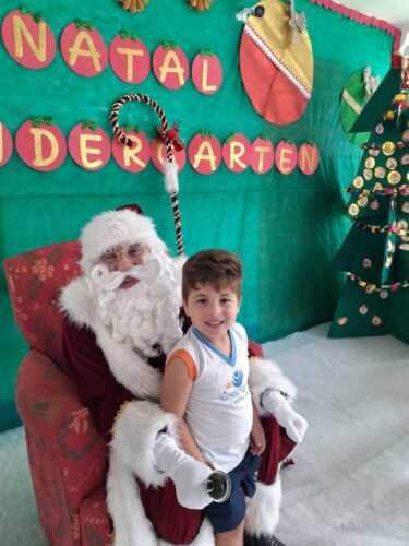 Visita do Papai Noel e Amigo Oculto