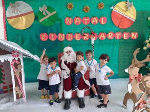 Visita do Papai Noel e Amigo Oculto