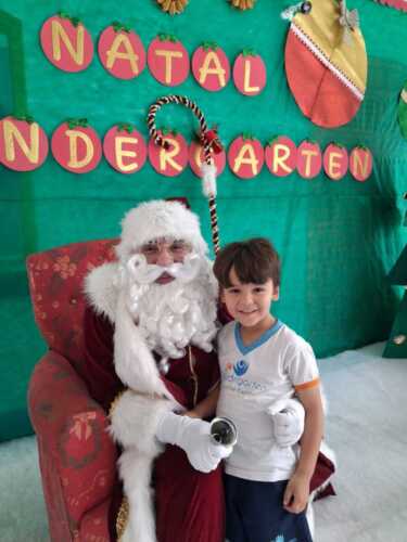 Visita do Papai Noel e Amigo Oculto