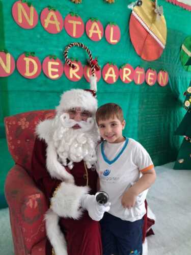 Visita do Papai Noel e Amigo Oculto