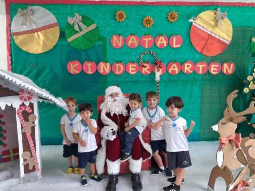 Visita do Papai Noel e Amigo Oculto