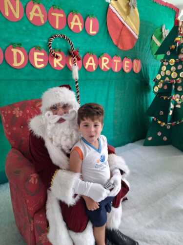 Visita do Papai Noel e Amigo Oculto