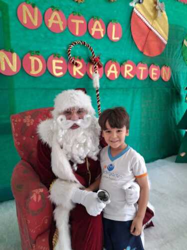 Visita do Papai Noel e Amigo Oculto