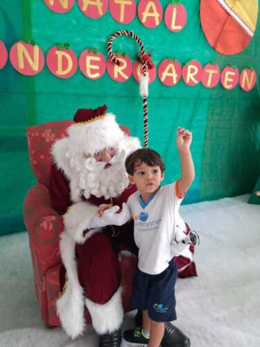 Visita do Papai Noel e Amigo Oculto