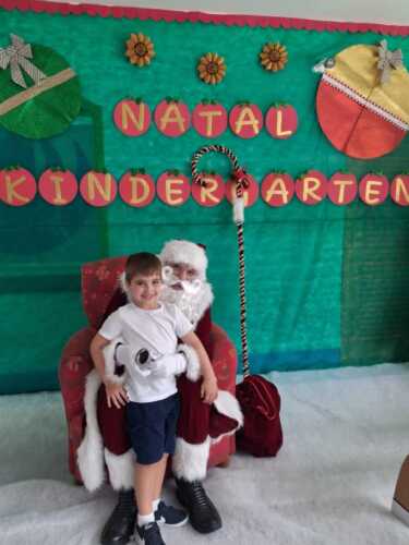 Visita do Papai Noel e Amigo Oculto