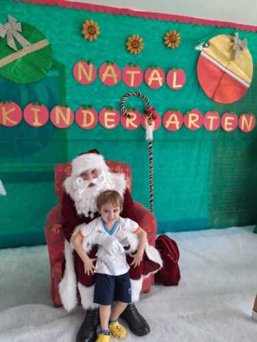 Visita do Papai Noel e Amigo Oculto