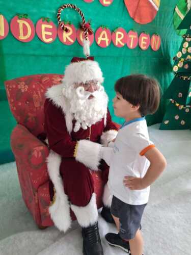 Visita do Papai Noel e Amigo Oculto