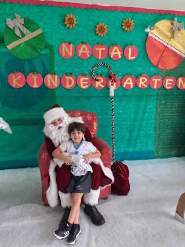 Visita do Papai Noel e Amigo Oculto