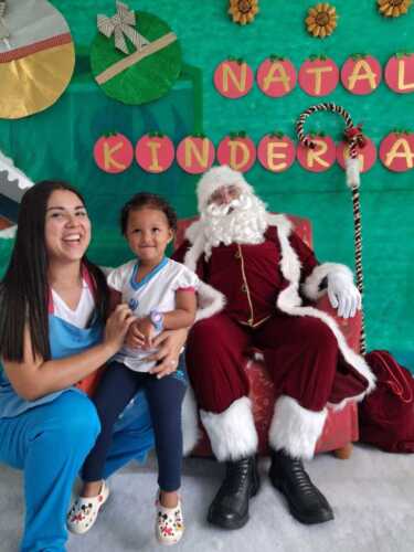 Visita do Papai Noel e Amigo Oculto