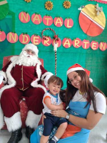 Visita do Papai Noel e Amigo Oculto