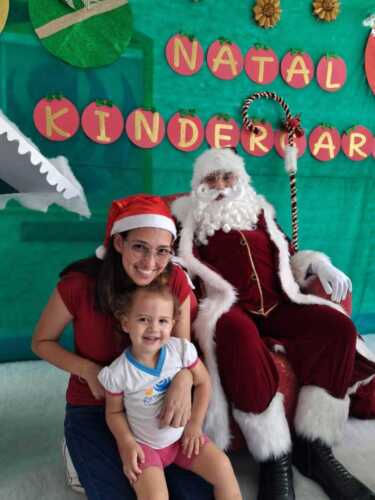 Visita do Papai Noel e Amigo Oculto